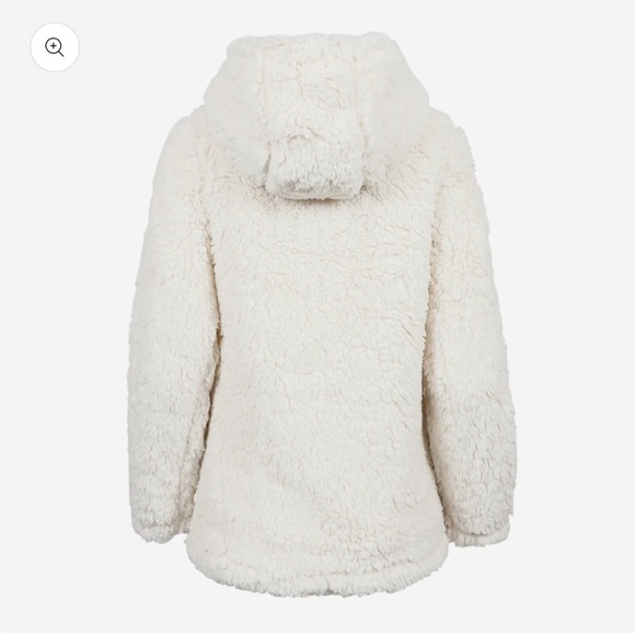 Madden Girl Women's Sherpa Zip Up Jacket XS - Picture 2 of 5